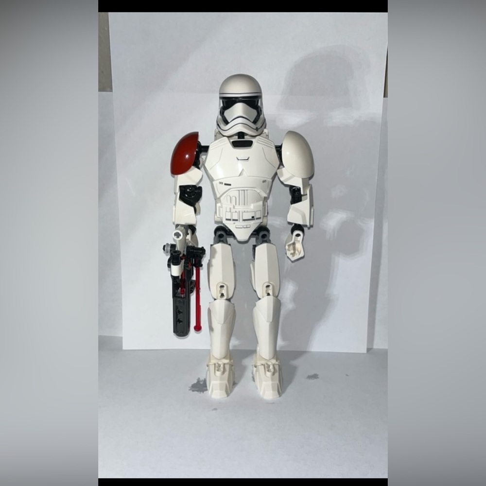 Star Wars first order storm trooper buildable Lego